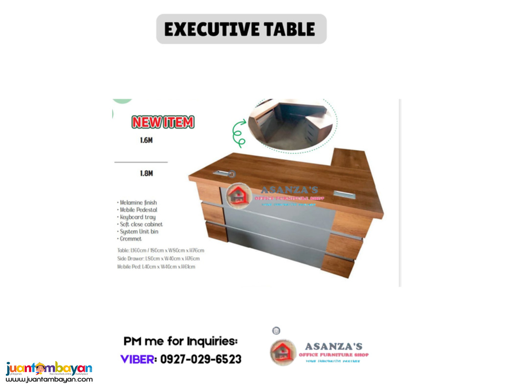 EXECUTIVE OFFICE TABLE  