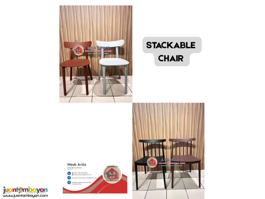 STACKABLE CHAIR | IN/OUTDOOR CHAIR 