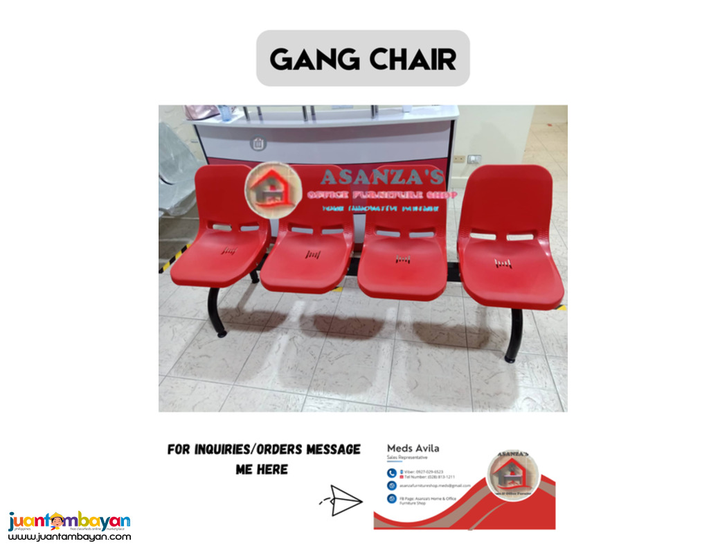 GANG CHAIR | HOE & OFFICE FURNITURE 