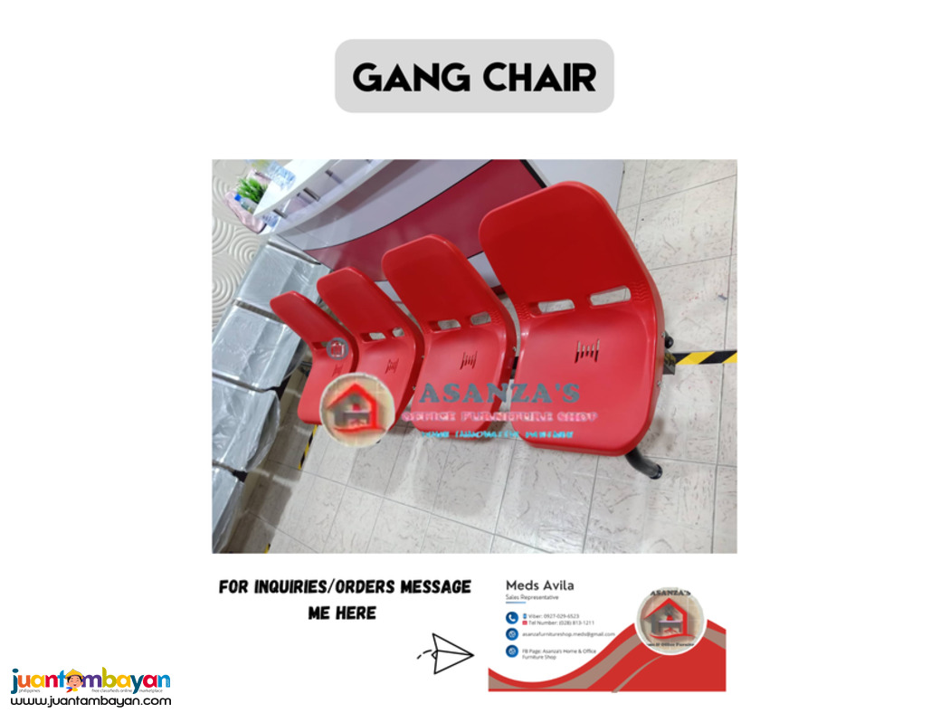 GANG CHAIR | HOE & OFFICE FURNITURE 