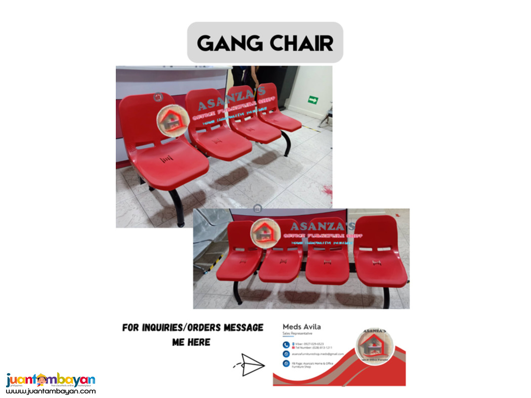 GANG CHAIR | HOE & OFFICE FURNITURE 