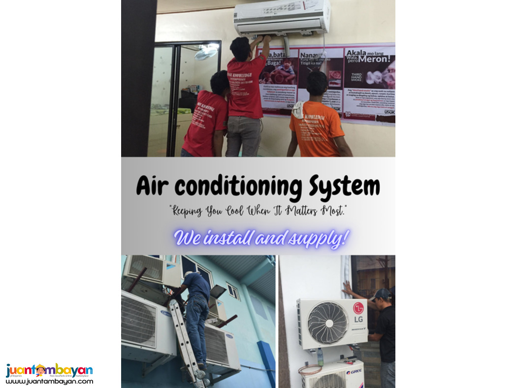 air Conditioning // install & Supply air Conditioning // install & Supply