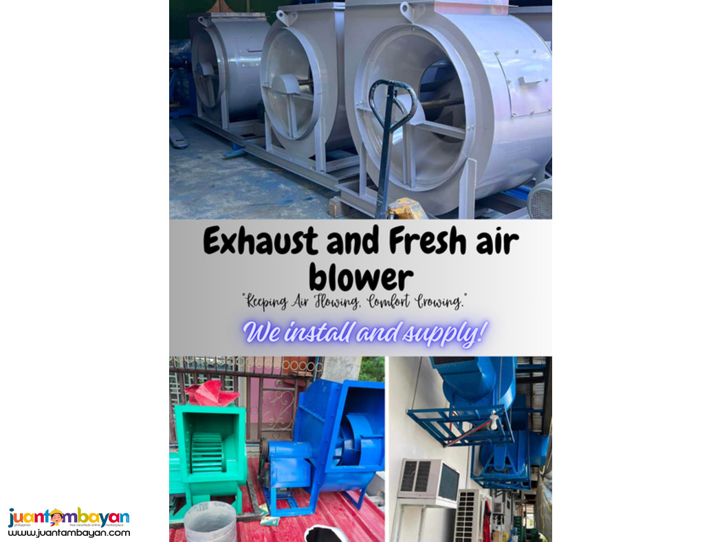 exhaust ++ Install and Supply exhaust ++ Install and Supply