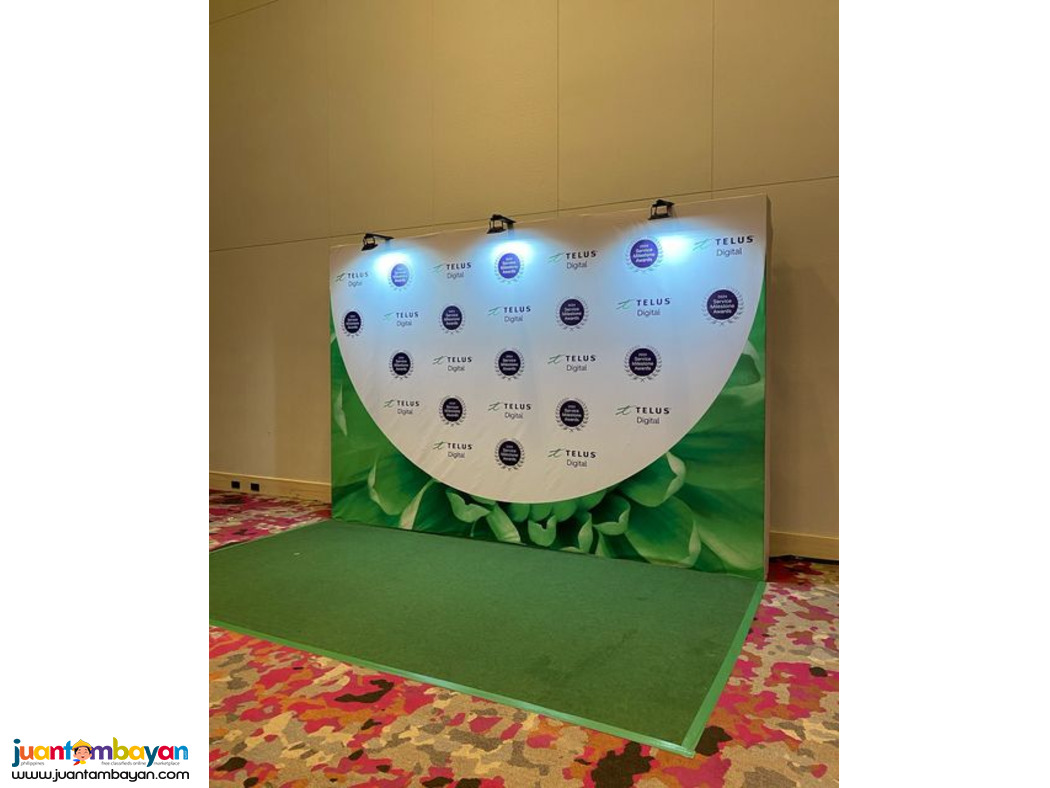 Event Panel - backdrop and Exhibit