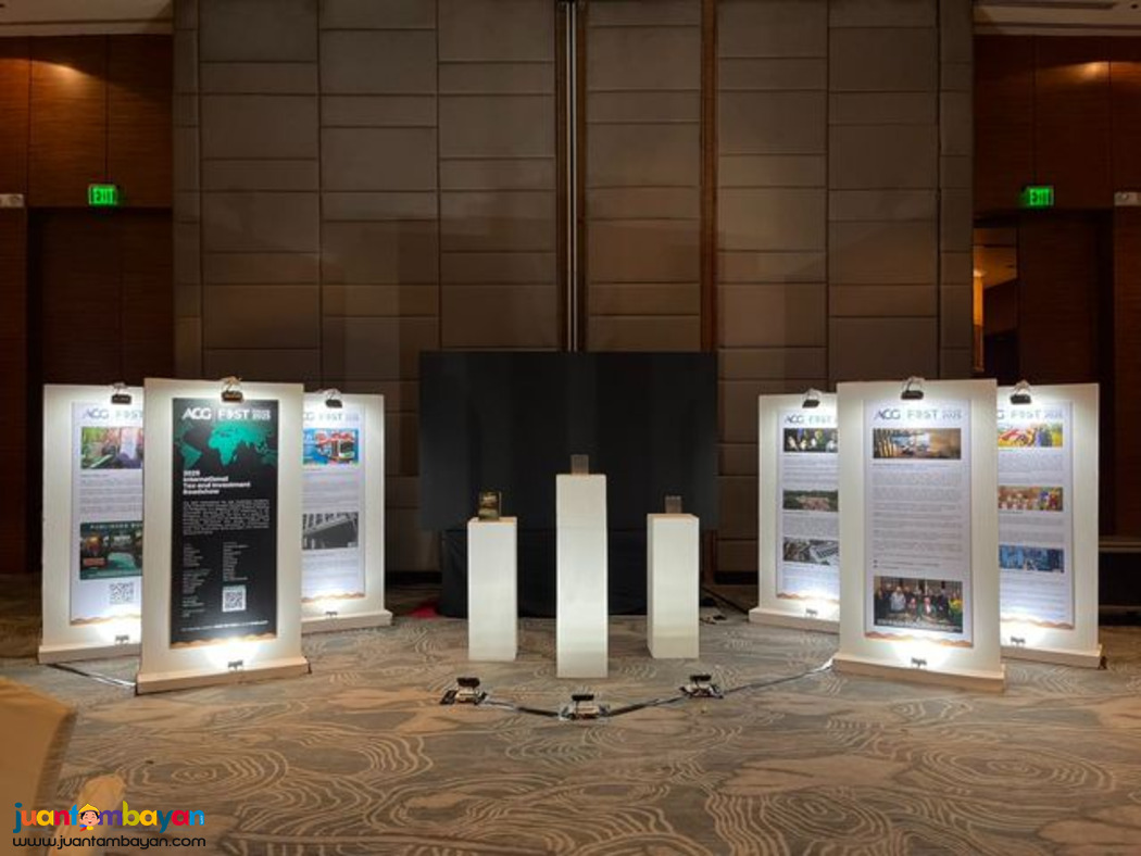 Event Panel - backdrop and Exhibit