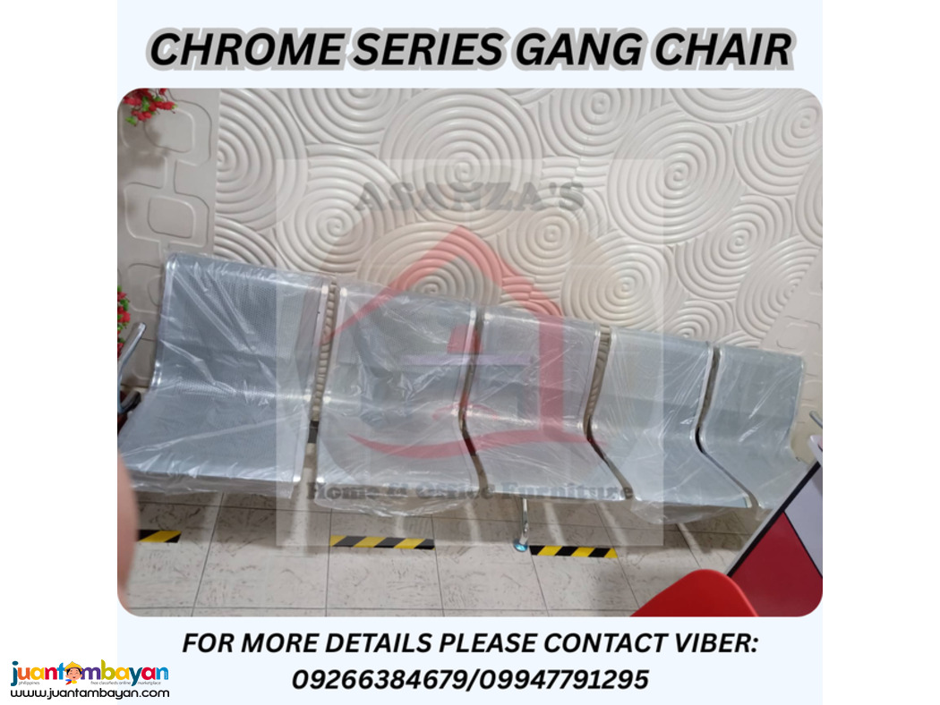 CHROME SERIES GANG CHAIR