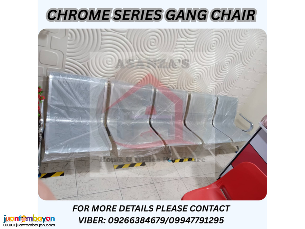 CHROME SERIES GANG CHAIR