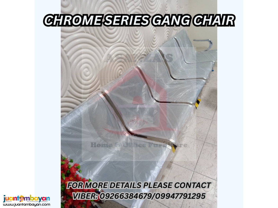CHROME SERIES GANG CHAIR