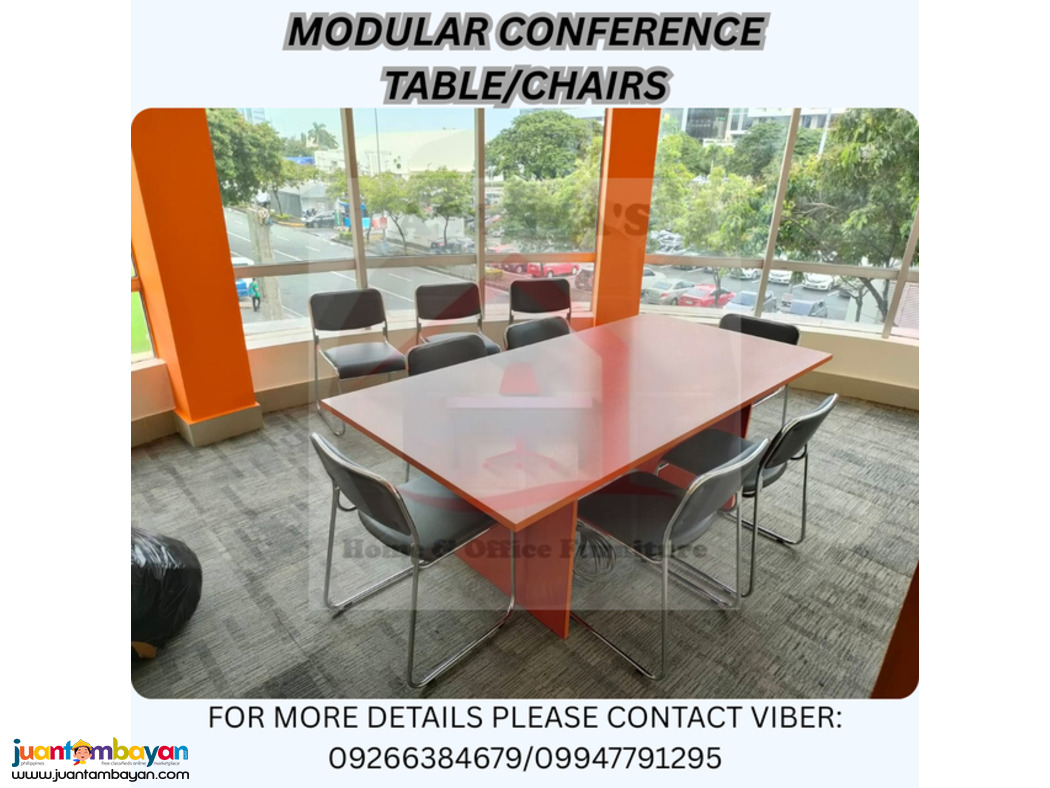 MODULAR CONFERENCE TABLE/CHAIR