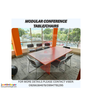 MODULAR CONFERENCE TABLE/CHAIR