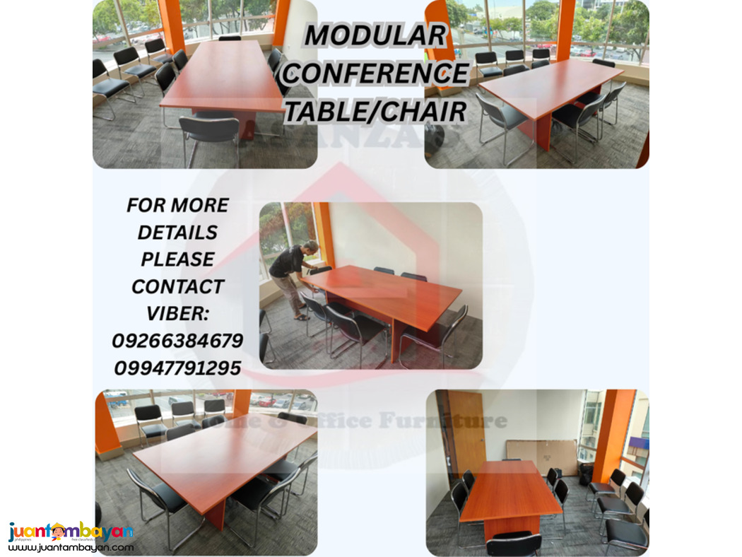 MODULAR CONFERENCE TABLE/CHAIR