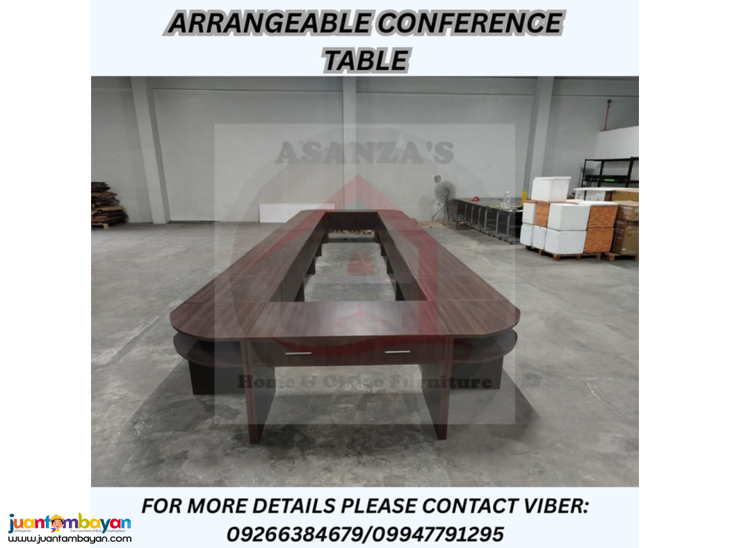 ARRANGEABLE CONFERENCE TABLE