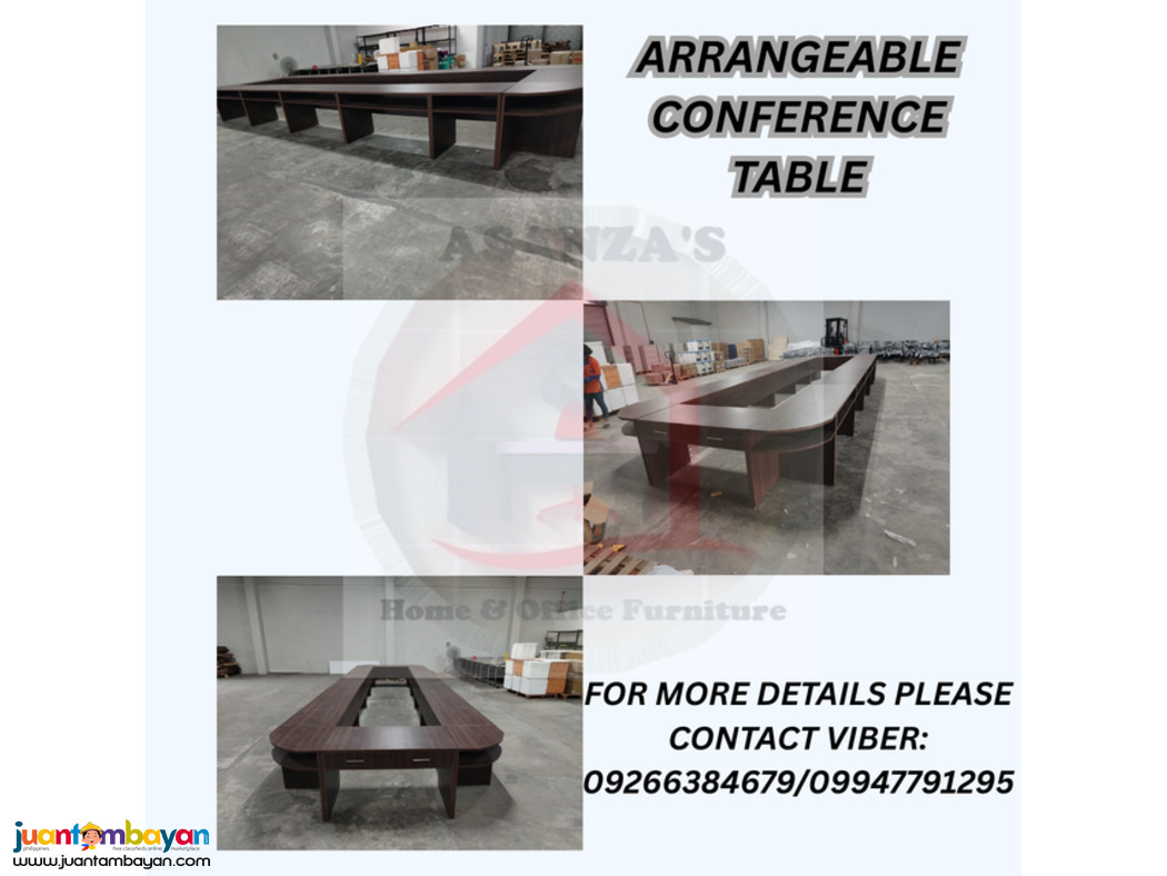 ARRANGEABLE CONFERENCE TABLE