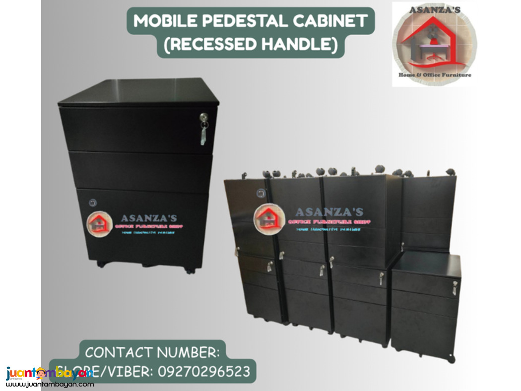 MOBILE PEDESTAL FILING CABINET 