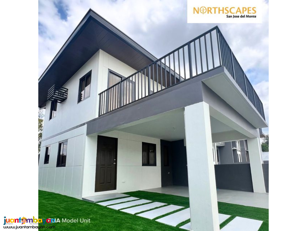 Elia 3BR Single Attached 132sqm. Northscapes SJDM Bulacan