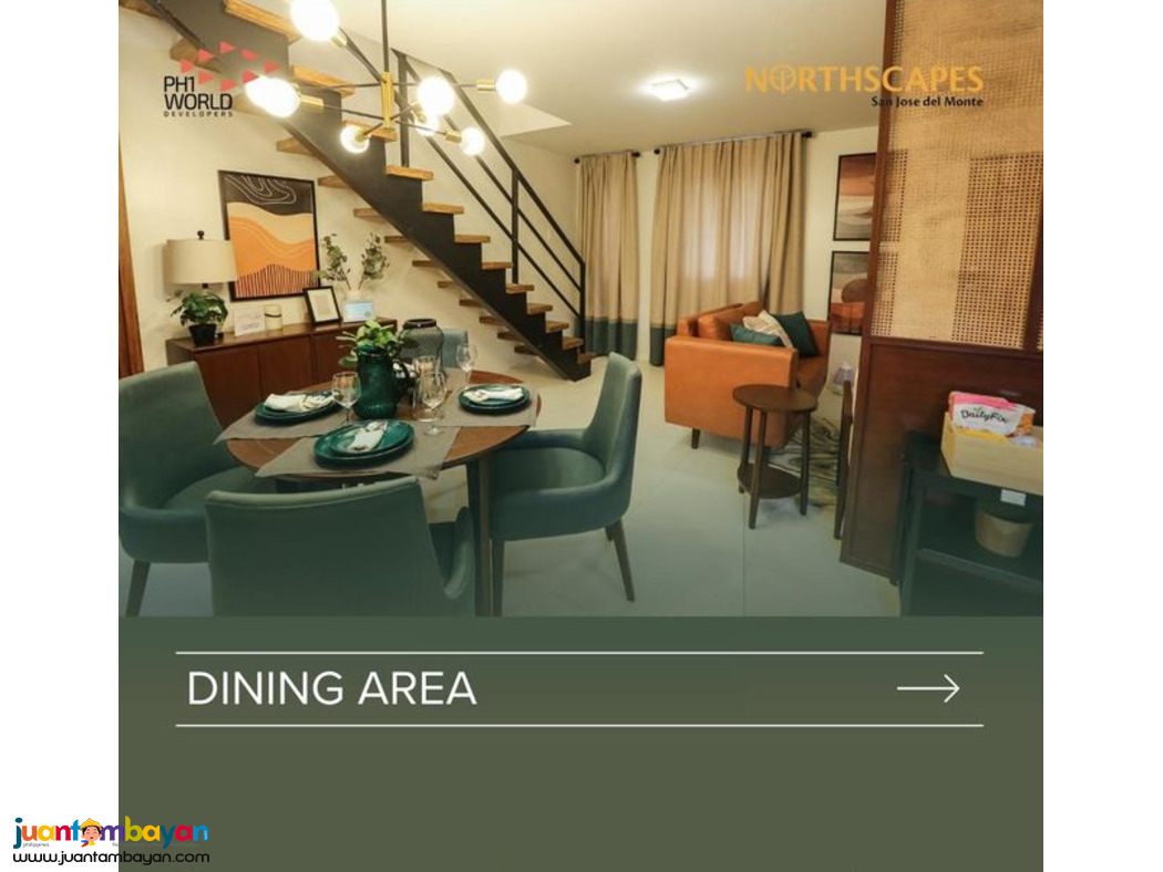 Elia 3BR Single Attached 132sqm. Northscapes SJDM Bulacan