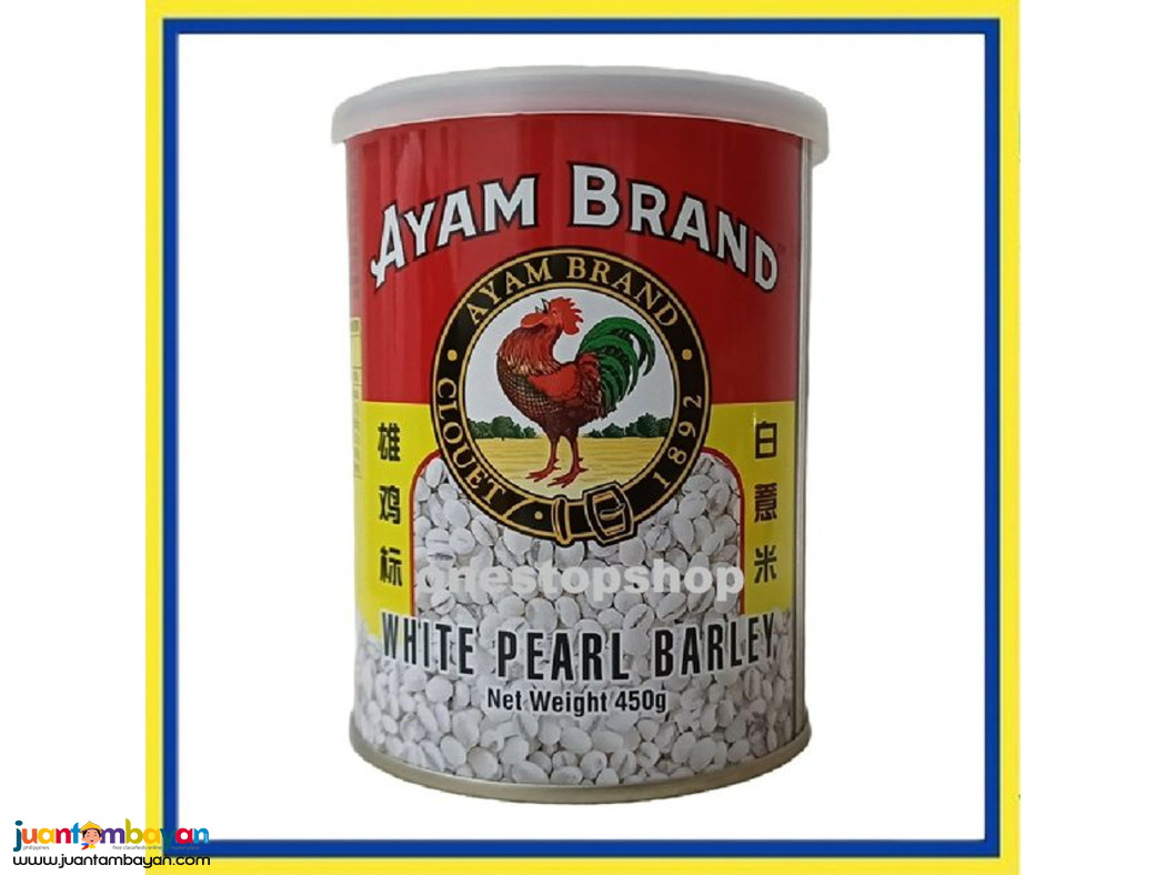 Ayam Brand White Pearl Barley 450g 马来西亚 薏米 雄鸡标 薏米