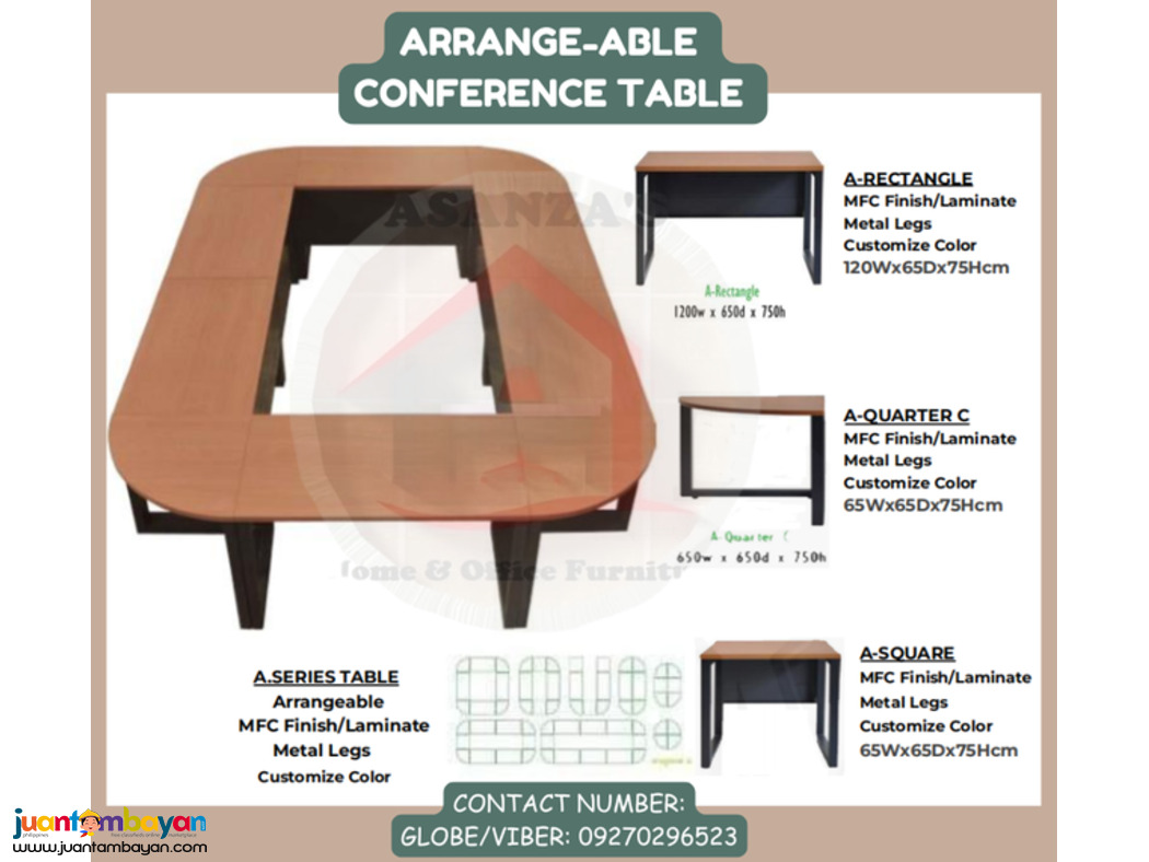ARRANGE-ABLE | CONFERENCE TABLE ARRANGE-ABLE | CONFERENCE TABLE