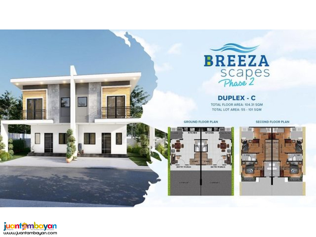 4BR DUPLEX HOUSE LAPU LAPU CITY CEBU NEAR BEACHES 