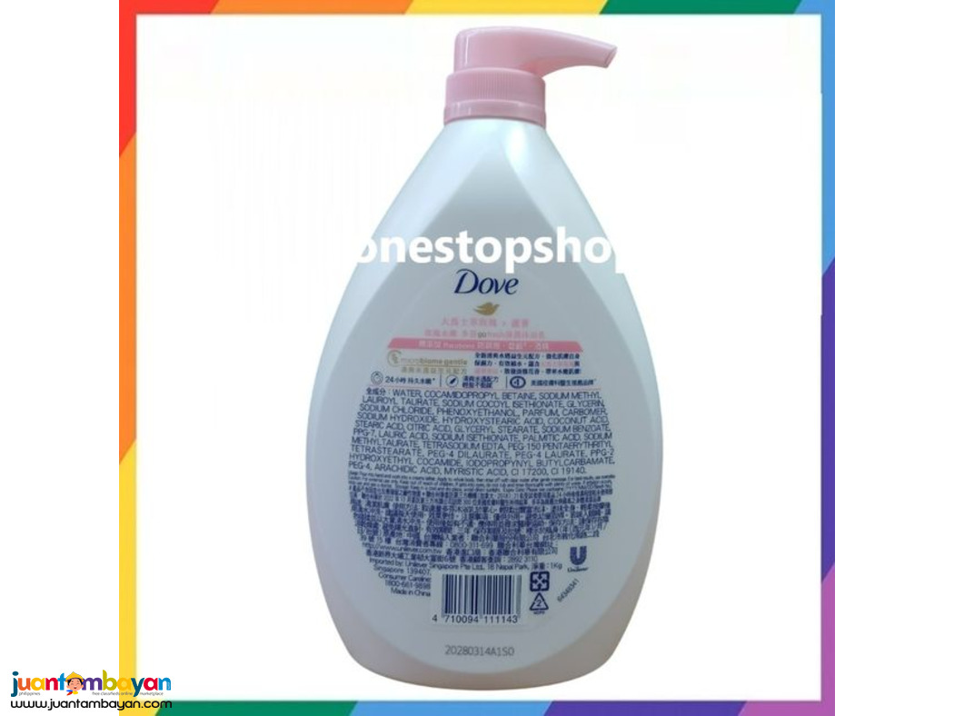 Dove Go Fresh Rose + Aloe Vera Body Wash 1000mL 多芬  大馬士革玫瑰×蘆薈  沐浴露