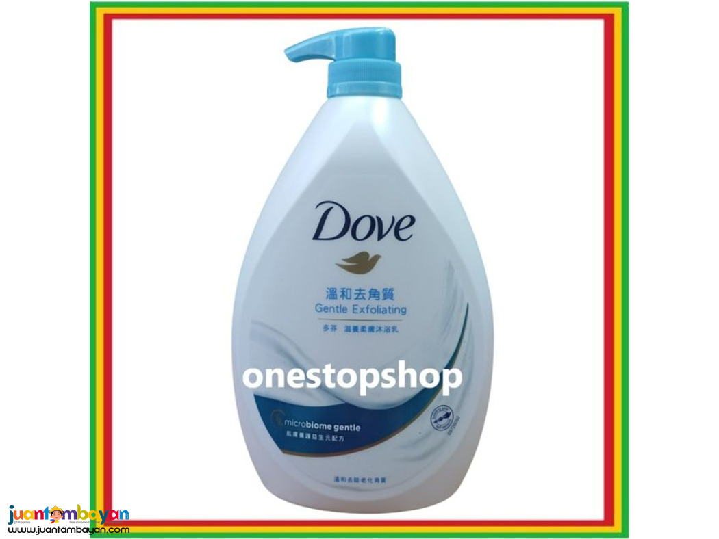 Dove Go Fresh Gentle Exfoliating Body Wash 1000mL 多芬 溫和去角質 沐浴露