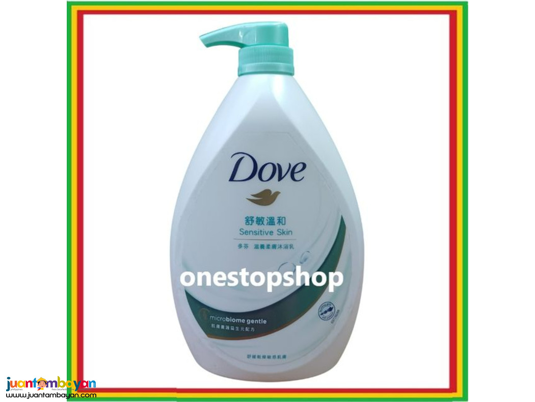 Dove Go Fresh Sensitive Skin  Body Wash 1000mL 多芬 舒敏溫和 沐浴露