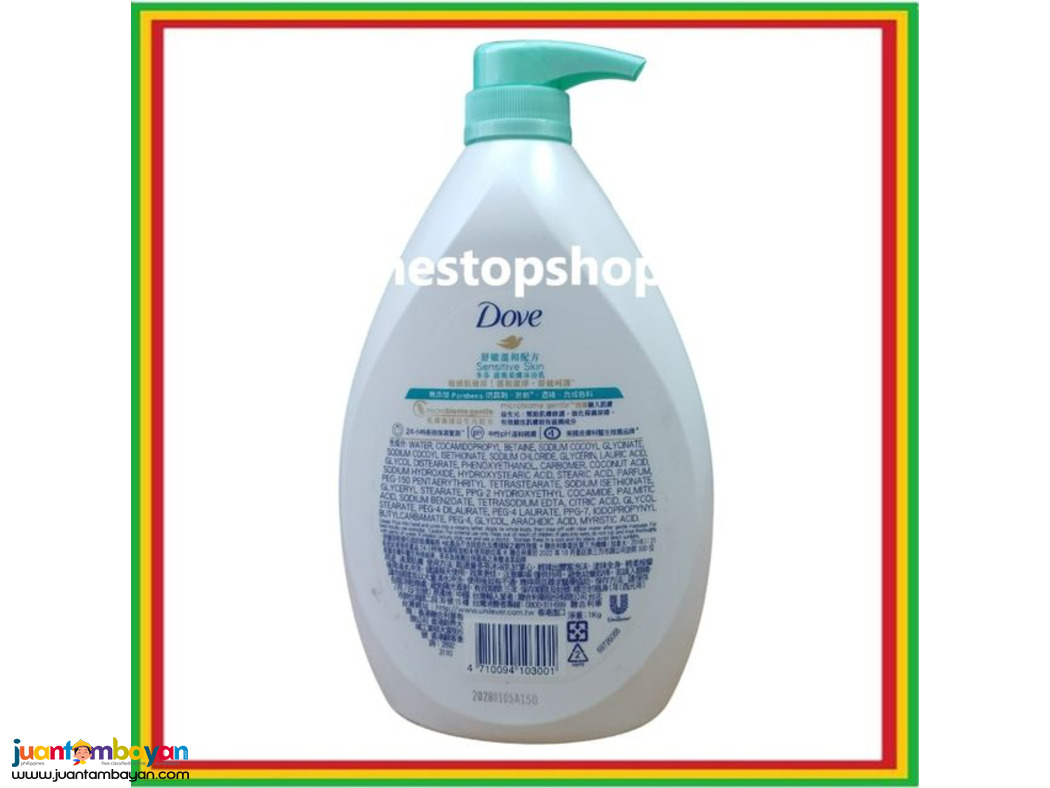 Dove Go Fresh Sensitive Skin  Body Wash 1000mL 多芬 舒敏溫和 沐浴露