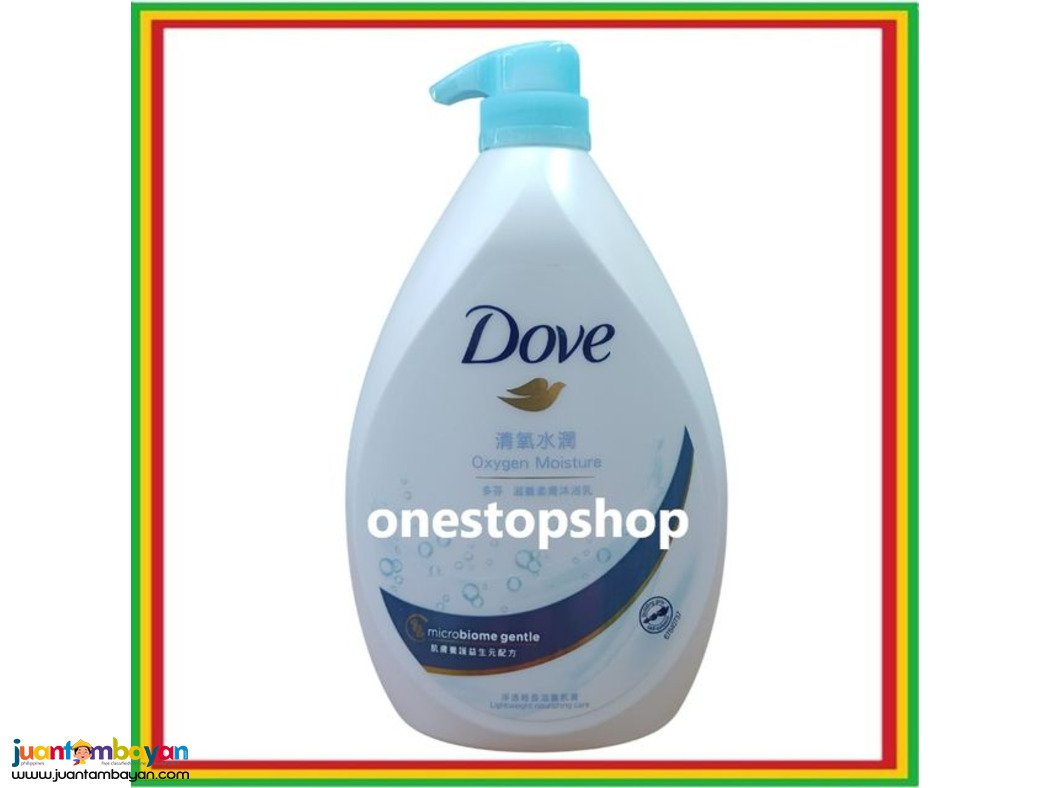 Dove Go Fresh Oxygen Moisture Body Wash 1000mL 多芬 清氧水潤  沐浴露