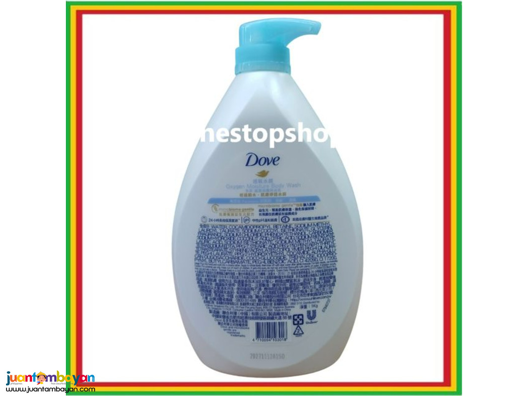 Dove Go Fresh Oxygen Moisture Body Wash 1000mL 多芬 清氧水潤  沐浴露