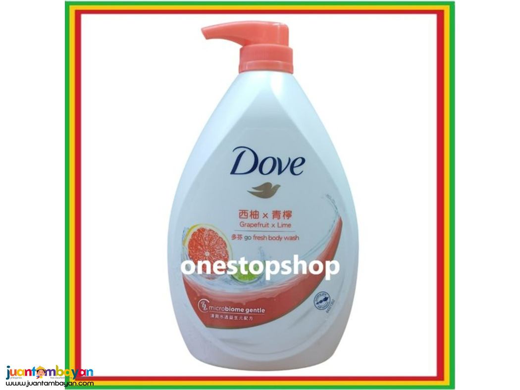 Dove Go Fresh Grapefruit & Lime Body Wash 1000mL 多芬 西柚×青檸 沐浴露
