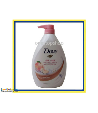 Dove Go Fresh White Peach + White Tea  Body Wash 1000mL 多芬 白桃×白茶  沐浴露