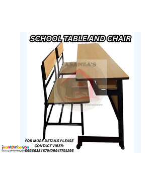 SCHOOL TABLE AND CHAIR