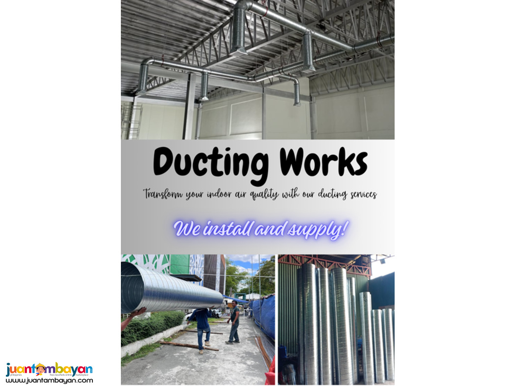 ducting-----Works---Install and Supply ducting-----Works---Install and Supply