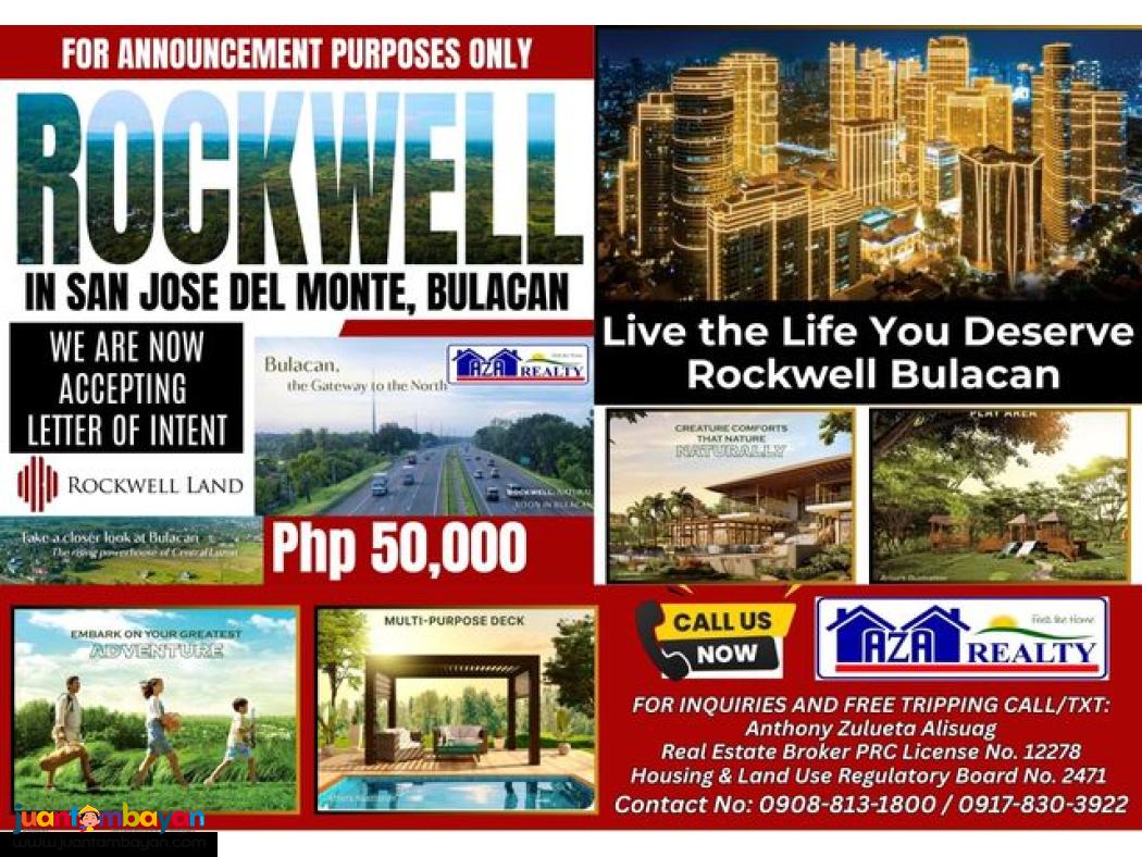 50K Reservation Fee Samanean Residential Lot in Bulacan