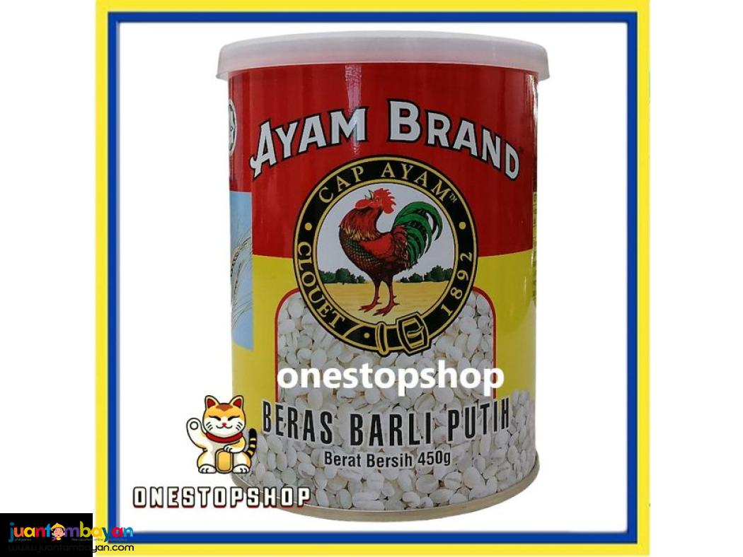 Ayam Brand White Pearl Barley 450g 马来西亚 薏米 雄鸡标 薏米