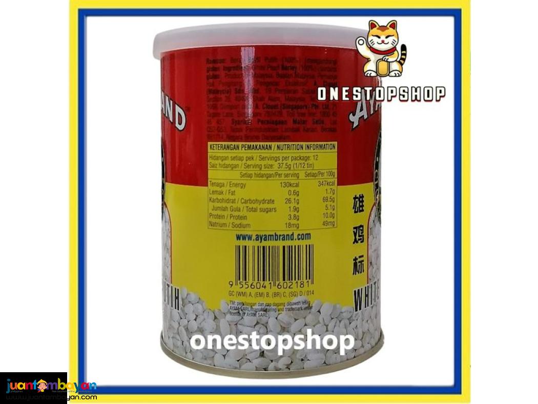 Ayam Brand White Pearl Barley 450g 马来西亚 薏米 雄鸡标 薏米