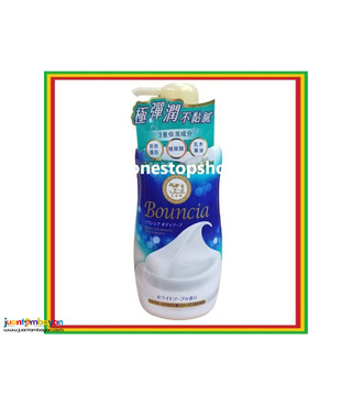 Cow Brand Bouncia Milk Moisture Body Soap 480mL 牛牌 沐浴乳 牛奶花香