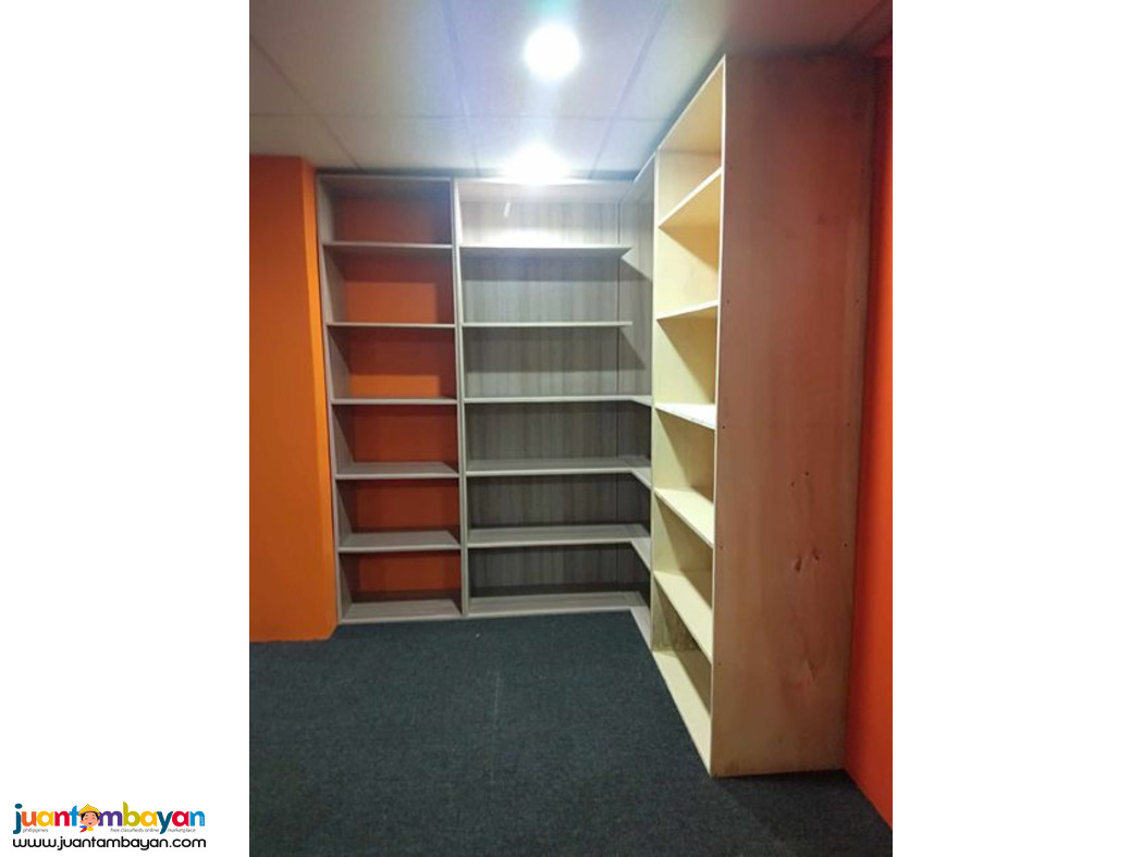 open costumized shelves rack