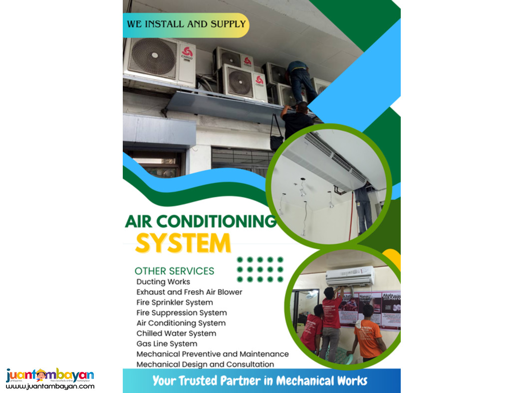 AIRCON==WORKS// SUPPLY AND INSTALL AIRCON==WORKS// SUPPLY AND INSTALL