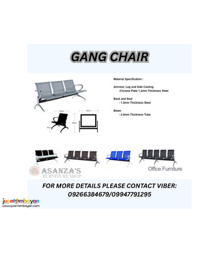 GANG CHAIR/OFFICE CHAIR