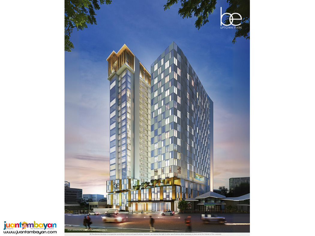 BE UPTOWN PARK RESIDENCES PRE SELLING POSH CONDO UPTOWN CEBU