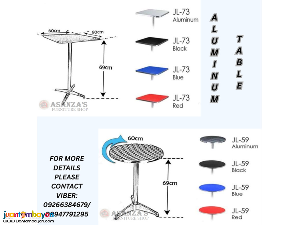 ALUMINUM TABLE