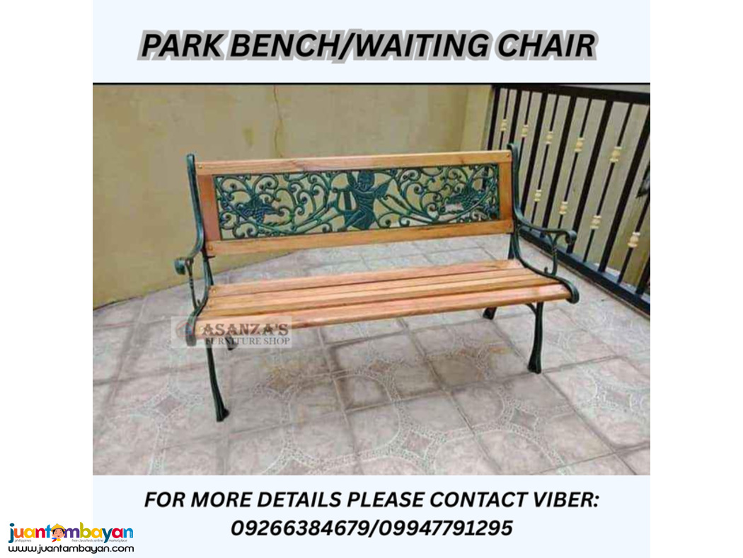 PARK BENCH/WAITING CHAIR