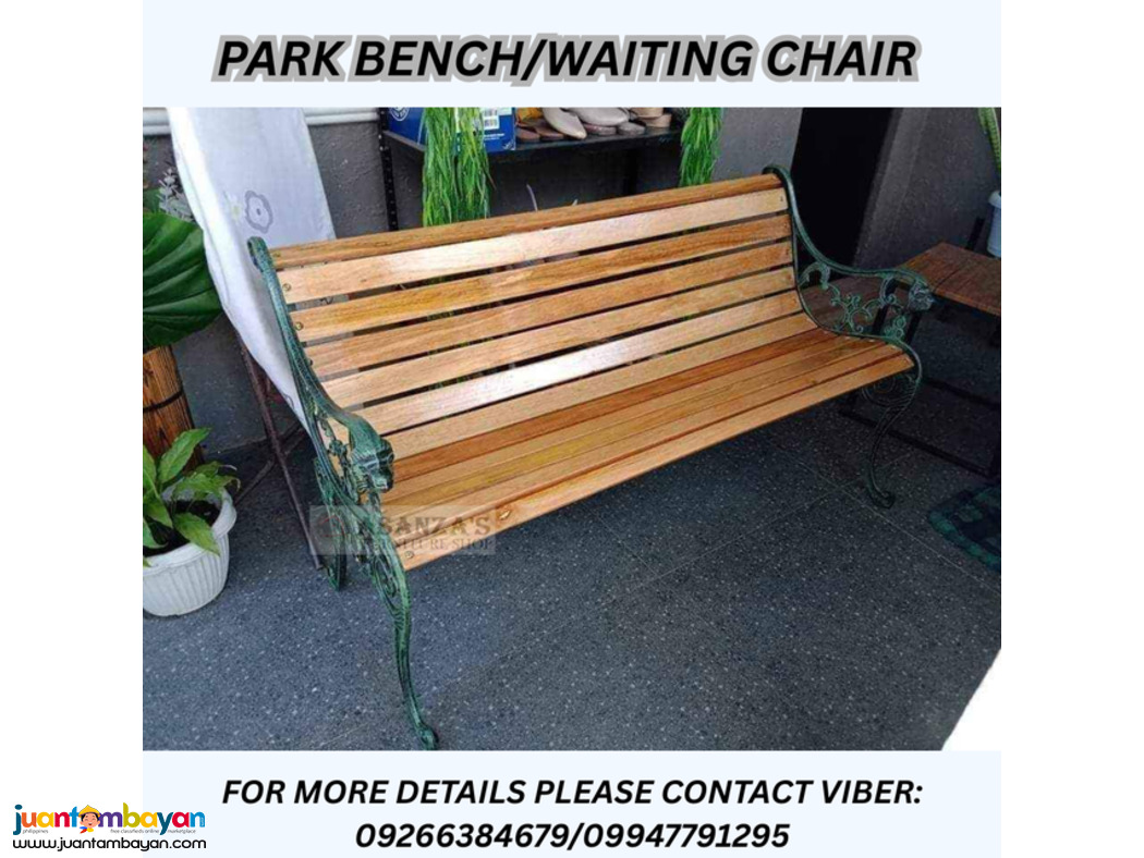 PARK BENCH/WAITING CHAIR