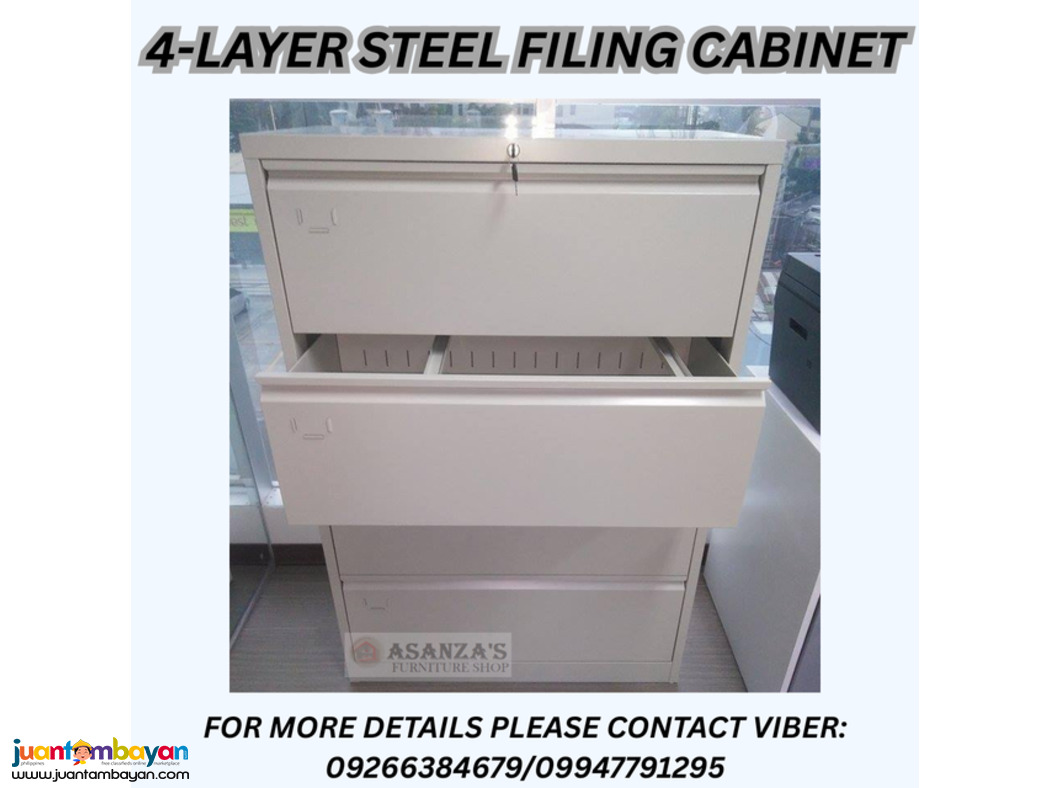 2 AND 4 LAYER STEEL FILING CABINET