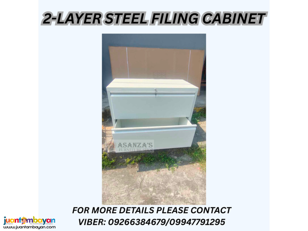 2 AND 4 LAYER STEEL FILING CABINET