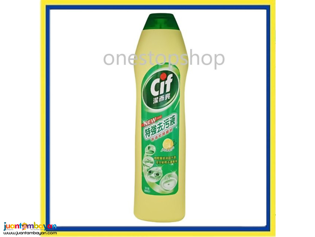 Cif Powerful Cream Cleanser 500mL 潔而亮 特強去污液
