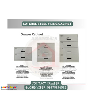 LATERAL STEEL FILING CABINET