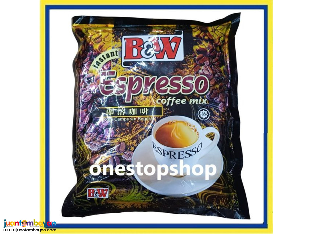 B&W Espresso Instant Coffee Mix 20 x20g 即溶咖啡
