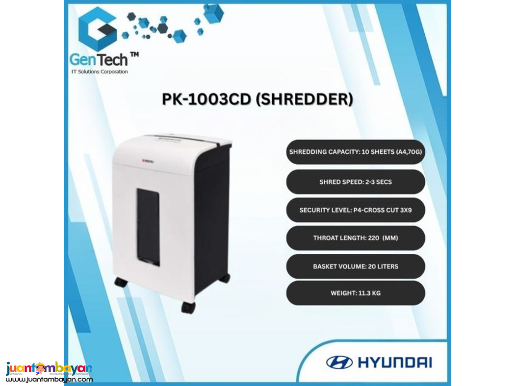 Office Paper Shredder FOR SALE!!! (PK-1003CD) Office Paper Shredder FOR SALE!!! (PK-1003CD)
